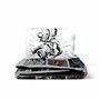 Jay Franco Star Wars Comic 100% Coton Ensemble Housse de Couette Lit Simple – Comprend Une Taie d’Oreiller 50 x 70 cm