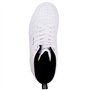 Nautica Kids Horizon Sneaker Lace-Up Fashion Shoe Boot-Like High Top for Boys and Girls (Big Kid/Little Kid Sizes), Blanc (White