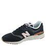 New Balance Homme 997H Sneaker, Noir, 42.5 EU