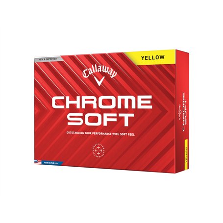 Callaway Chrome Soft Balles de golf 2024