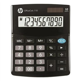 Calculatrice HP HPKOC110 Noir Plastique
