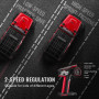 VEVOR Voiture Télécommandée Tout-Terrain 4 Roues Motrices, Véhicule RC Enfants Échelle 1:24 avec Éclairage, Batteries Rechargeab