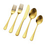 VEVOR Ménagère 100 pièces, couverts en acier inoxydable de qualité alimentaire, finition miroir, lavables au lave-vaisselle, ave