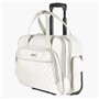 VEVOR Sac à roulettes pour Ordinateur Portable 15,6 Pouces, Mallette à roulettes pour PC, avec 2 Roues Fixes, Poignée Télescopiq