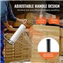support distributeur de film rétractable de résistance industrielle avec poignée