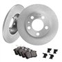 VEVOR Kit de Frein Arrière, Compatible avec AUDI A3 (8L), SEAT IBIZA, SKODA OCTAVIA, ROOMSTER, VW GOLF Ⅳ, Disques de Frein 232 m