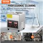 VEVOR Nettoyeur à Ultrasons 2L en Acier Inoxydable Bac Ultrasons Numérique avec Chauffage Temps et Température Réglables Apparei