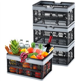 VEVOR Panier de courses pliable