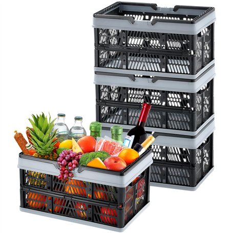 VEVOR Panier de courses pliable