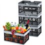 VEVOR Panier de courses pliable