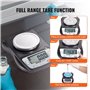 VEVOR Balance Analytique Numérique 600 g x 0,01 g, Balance de Laboratoire de Haute Précision avec 6 Unités de Conversion, Balanc