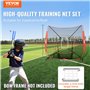 4 x 210 cm Filet de Lancement pour Baseball Portable avec 2 Cadres de Cible