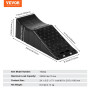 VEVOR Rampe d’Accès Voiture, 1 Rampe à Profil Bas, Capacité de Chargement de 9 tonnes, Rampe de Voiture de Hauteur de Levage 14 