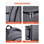 VEVOR Sac à Dos Isotherme pour 2 Personnes, Sac à Dos de Pique-Nique avec Compartiment Isotherme, Porte-Bouteille Amovible, Couv