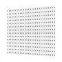 VEVOR Panneau Perforé Mural 280x280 mm Organiseur Garage en Plastique avec 4 Panneaux Perforés, Accessoires, Kit Rangement d'Out