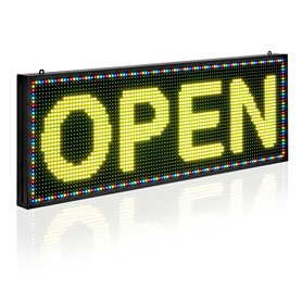 VEVOR Enseigne Lumineuse LED Programmable 99x35 cm
