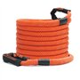VEVOR Corde de remorquage de récupération cinétique, 22,225 mm x 9,1 m, Sangle d'arrachage Robuste avec 2 manilles Souples, 1387