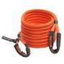 VEVOR Corde de remorquage de récupération cinétique, 22,225 mm x 9,1 m, Sangle d'arrachage Robuste avec 2 manilles Souples, 1387