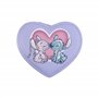 Disney Stitch & Angel Boîte à bijoux avec fermeture Éclair Motif cœur