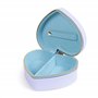 Disney Stitch & Angel Boîte à bijoux avec fermeture Éclair Motif cœur