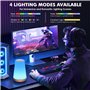 HOOMOOZ Lampe de Chevet Veilleuse LED Tactile avec 13 Couleurs RGB, Lampe de Nuit avec 3 Modes d'Éclairage, Veilleuse Allaitemen