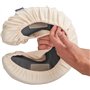Master Massage Lot de 6 housses de tête lavables en machine 100% coton pour table de massage, appui-tête et coussin de cou, coul