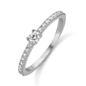 Bague Femme New Bling 9NB-0387-60 Argenté 20