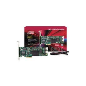 LSI LOGIC 3ware 9650SE-12ML Kit contrôleur SATA 12 Ports SATA II 256 Mo de mémoire DDR2 8X Express 1.1 Raid 0/1/5/6/10/50/Single
