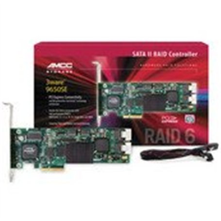 LSI LOGIC 3ware 9650SE-12ML Kit contrôleur SATA 12 Ports SATA II 256 Mo de mémoire DDR2 8X Express 1.1 Raid 0/1/5/6/10/50/Single