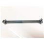 BZP 4.8 Lot de 4 boulons de carrosserie M8 x 200 avec écrous complets et rondelles Forme A DIN 603