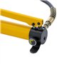 KATSU Perforateur Hydraulique 10T 22-60,5 mm 6 Matrices Emporte-pièces Hydrauliques en Tôle avec Pompe Hydraulique Manuelle pour
