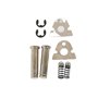 TCMT Noir Piquets de pied arrière pour moto Footpeg Repose-pieds support Ensemble pour Suzuki V-Strom GSXR 750 2006-2014