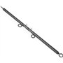 PENJOY Acier Inoxydable Argent Réglable Pilates Spreader Bar Barre d'écartement Set Aide Sportive Formation Yoga Fitness Gear