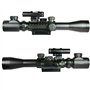 Iron JIA’S Lunettes de visée Airsoft 3-9X40EG Illuminated Chasse Rouge/Vert Riflescope Laser holographique avec Dot Sight Combo 