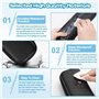 JTDEAL Crayon Étui Rigide, Anti Rouille Anti Chute EVA Coque Rigide, Plumier Support Stylet Crayon Cas Sac Pochette pour Stylo P