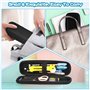 JTDEAL Crayon Étui Rigide, Anti Rouille Anti Chute EVA Coque Rigide, Plumier Support Stylet Crayon Cas Sac Pochette pour Stylo P