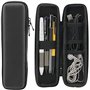 JTDEAL Crayon Étui Rigide, Anti Rouille Anti Chute EVA Coque Rigide, Plumier Support Stylet Crayon Cas Sac Pochette pour Stylo P