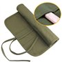 CODIRATO Toile Sac de Pinceaux Cases, 22 Taille Pinceaux Rouleau de Toile Cases, Plumier Sac de Crayon, Pinceau Brosse Artiste D