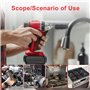 14 Pièces Brosse Metallique pour Perceuse, 14 Différentes Tailles Brosse Perceuse Nettoyage, avec Poignée de 6,35 mm à Tige Hexa