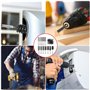 14 Pièces Brosse Metallique pour Perceuse, 14 Différentes Tailles Brosse Perceuse Nettoyage, avec Poignée de 6,35 mm à Tige Hexa