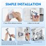 Puasok Douchette de Bidet pour Toilettes, Douchette Toilette WC en Acier Inoxydable 304 Pulvérisateur de Bidet avec Tuyau de 3 M