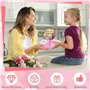 Carte pop-up pour la fête des mères, carte de vœux 3D BEST MOM EVER, Mother's Day Pop up Card avec enveloppes, cartes d'annivers