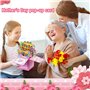 Carte pop-up pour la fête des mères, carte de vœux 3D BEST MOM EVER, Mother's Day Pop up Card avec enveloppes, cartes d'annivers