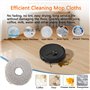 Accessoires de Rechange Compatibles avec Xiaomi X20+ Robot Aspirateur, Pièces de Rechange 1 Brosse Principale 4 Chiffons 4 Filtr