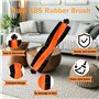 Accessoires de Rechange Compatibles avec Xiaomi X20+ Robot Aspirateur, Pièces de Rechange 1 Brosse Principale 4 Chiffons 4 Filtr