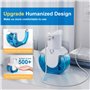 Distributeur de Savon Automatique, 420 ML Mousse électrique Montage Ural Kit Distributeur sans Contact USB Rechargeable pour Cui