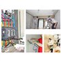 Lot de 328 tubes thermorétractables à rapport de rétrécissement 2:1, manchon de câble thermorétractable, assortiment de câbles d