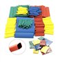 Lot de 328 tubes thermorétractables à rapport de rétrécissement 2:1, manchon de câble thermorétractable, assortiment de câbles d