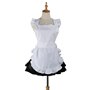 Love Potato Tablier de Serveuse rétro pour Femme et Fille Blanc