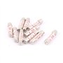 sourcing map 10 Pcs Bas Coupure Pouvoir 6x25mm 3A 250V Cartouche Céramique Fusibles